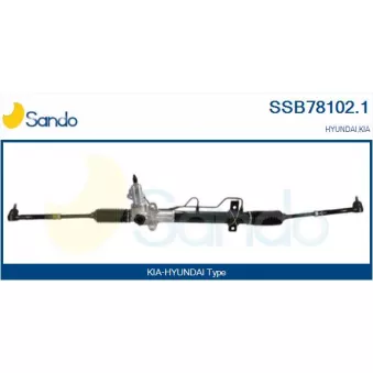 Crémaillière de direction SANDO SSB78102.1