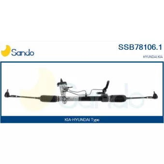 Crémaillière de direction SANDO SSB78106.1