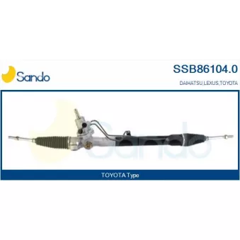Crémaillière de direction SANDO SSB86104.0