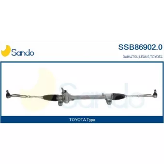 Crémaillière de direction SANDO SSB86902.0