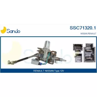 Colonne de direction SANDO SSC71320.1