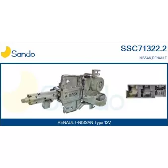 Colonne de direction SANDO SSC71322.2
