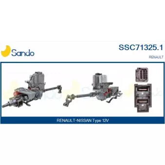 Colonne de direction SANDO SSC71325.1