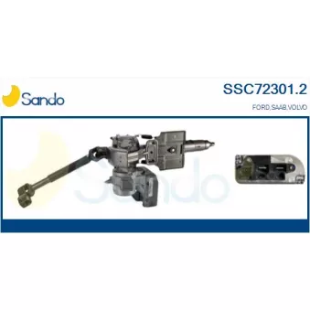 Colonne de direction SANDO SSC72301.2