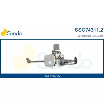 Colonne de direction SANDO SSC74311.2