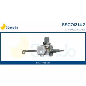 Colonne de direction SANDO SSC74314.2