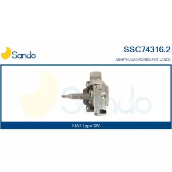 Colonne de direction SANDO SSC74316.2