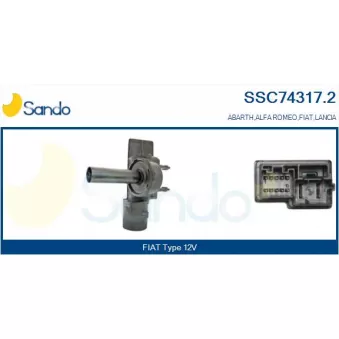Colonne de direction SANDO SSC74317.2