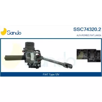 Colonne de direction SANDO SSC74320.2