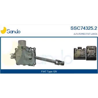 Colonne de direction SANDO SSC74325.2