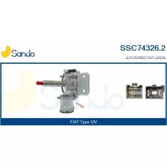 Colonne de direction SANDO SSC74326.2