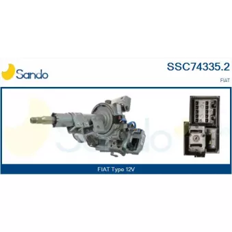 Colonne de direction SANDO SSC74335.2