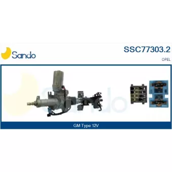 Colonne de direction SANDO SSC77303.2