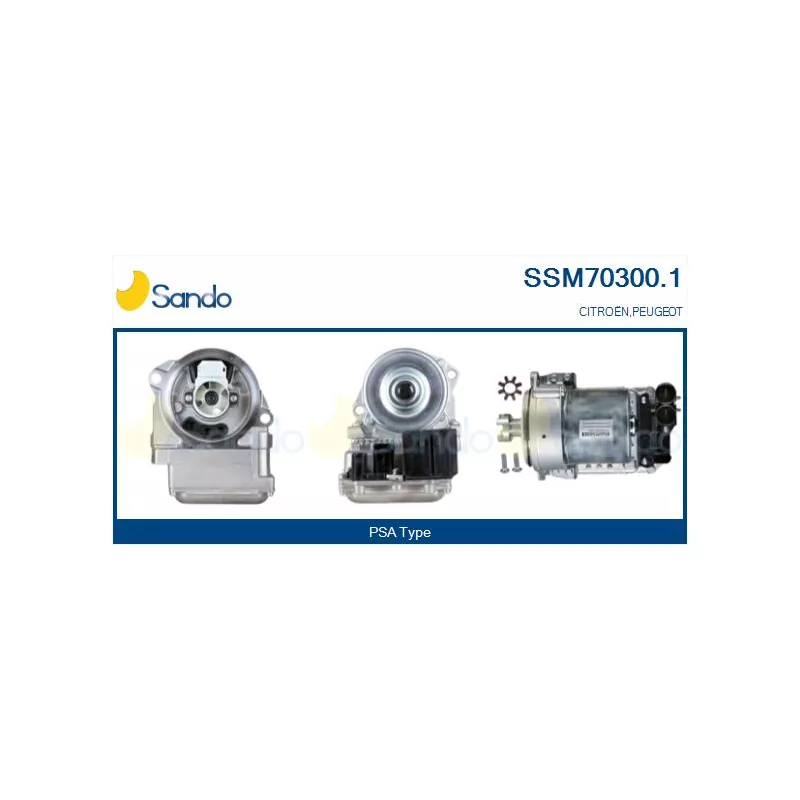 Moteur électrique, transmission de direction SANDO SSM70300.1