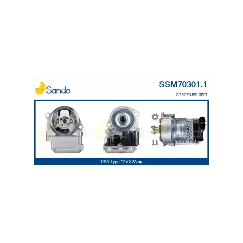 Moteur électrique, transmission de direction SANDO SSM70301.1