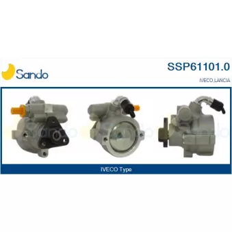 Pompe hydraulique, direction SANDO SSP61101.0