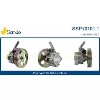 Pompe hydraulique, direction SANDO SSP70101.1