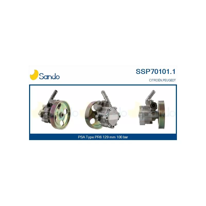 Pompe hydraulique, direction SANDO SSP70101.1