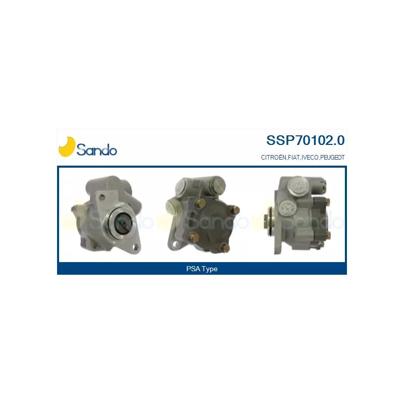 Pompe hydraulique, direction SANDO SSP70102.0