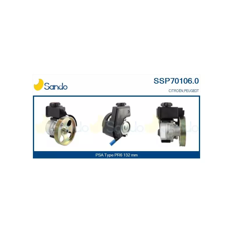 Pompe hydraulique, direction SANDO SSP70106.0