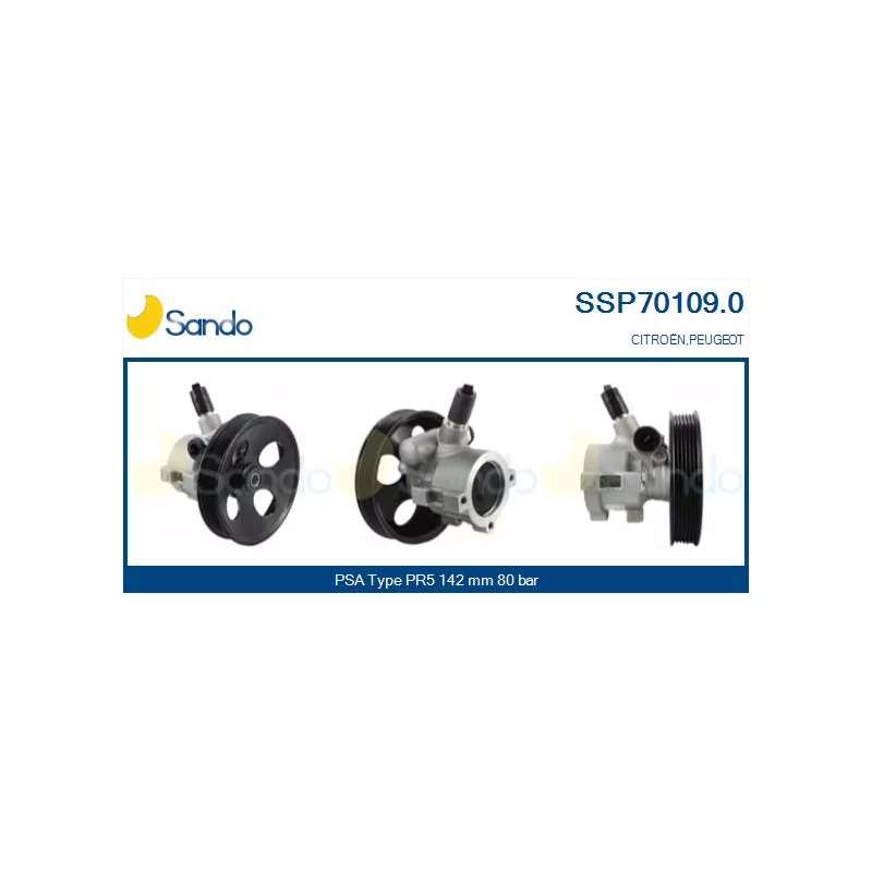 Pompe hydraulique, direction SANDO SSP70109.0