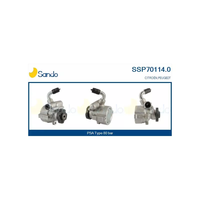 Pompe hydraulique, direction SANDO SSP70114.0