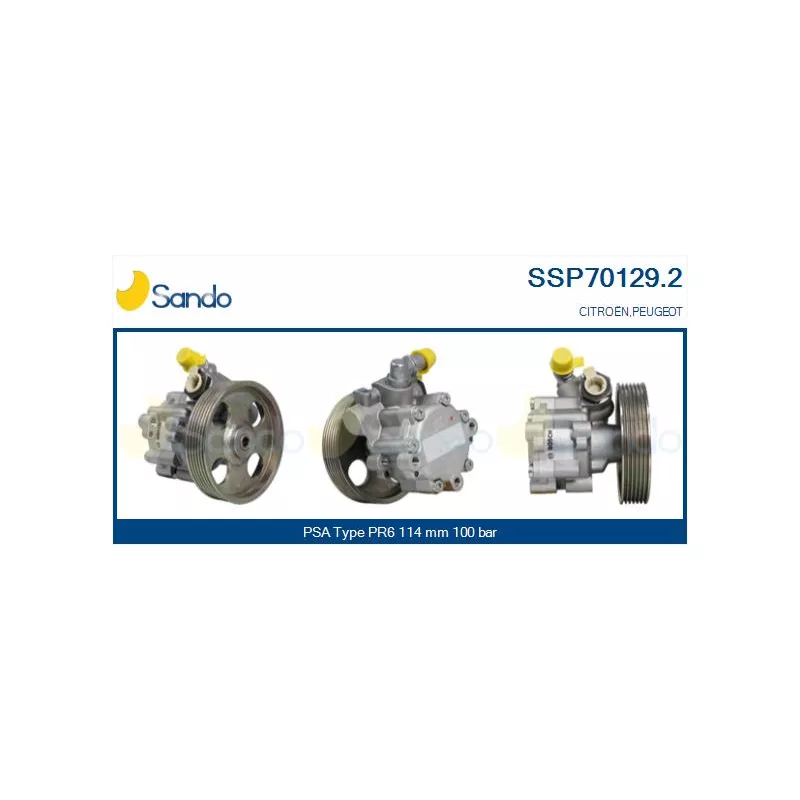 Pompe hydraulique, direction SANDO SSP70129.2