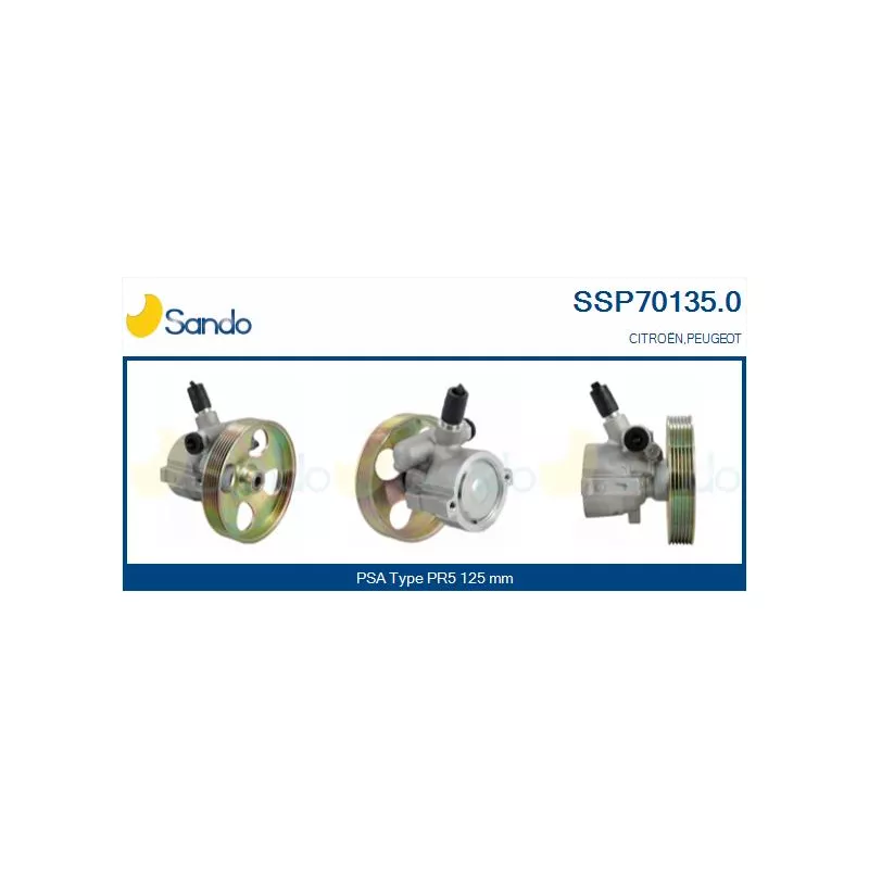 Pompe hydraulique, direction SANDO SSP70135.0