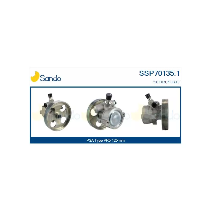 Pompe hydraulique, direction SANDO SSP70135.1