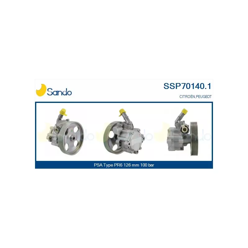 Pompe hydraulique, direction SANDO SSP70140.1