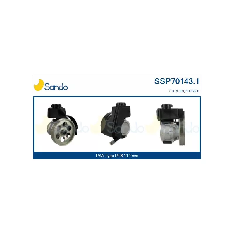 Pompe hydraulique, direction SANDO SSP70143.1