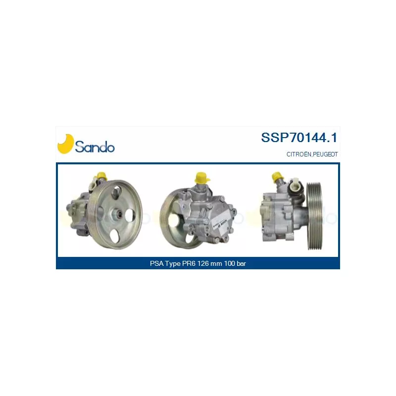 Pompe hydraulique, direction SANDO SSP70144.1