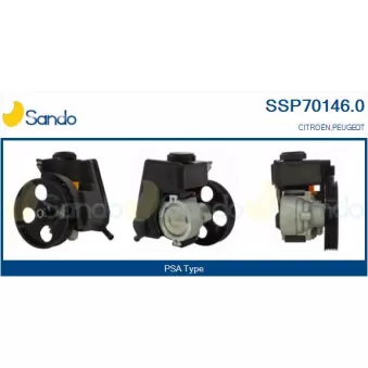 Pompe hydraulique, direction SANDO SSP70146.0