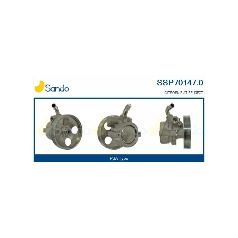 Pompe hydraulique, direction SANDO SSP70147.0
