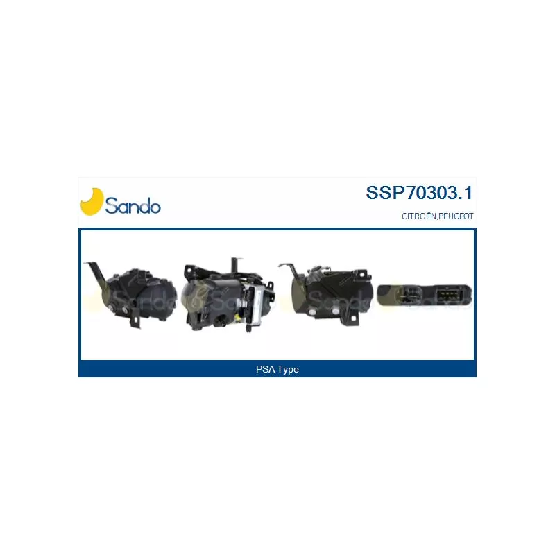 Pompe hydraulique, direction SANDO SSP70303.1