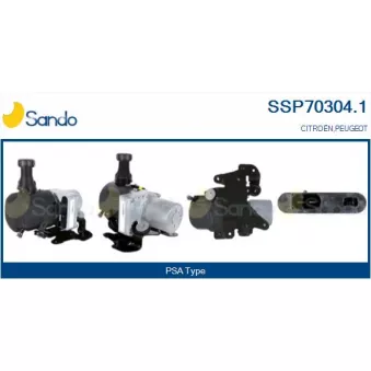 Pompe hydraulique, direction SANDO