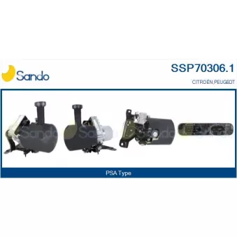 Pompe hydraulique, direction SANDO SSP70306.1