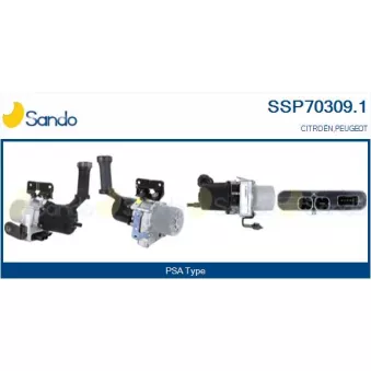 Pompe hydraulique, direction SANDO SSP70309.1