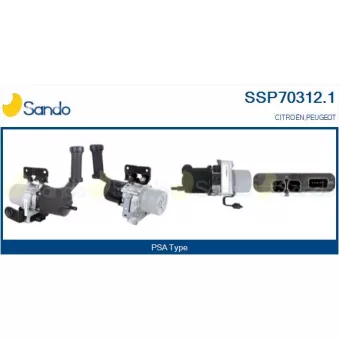 Pompe hydraulique, direction SANDO SSP70312.1