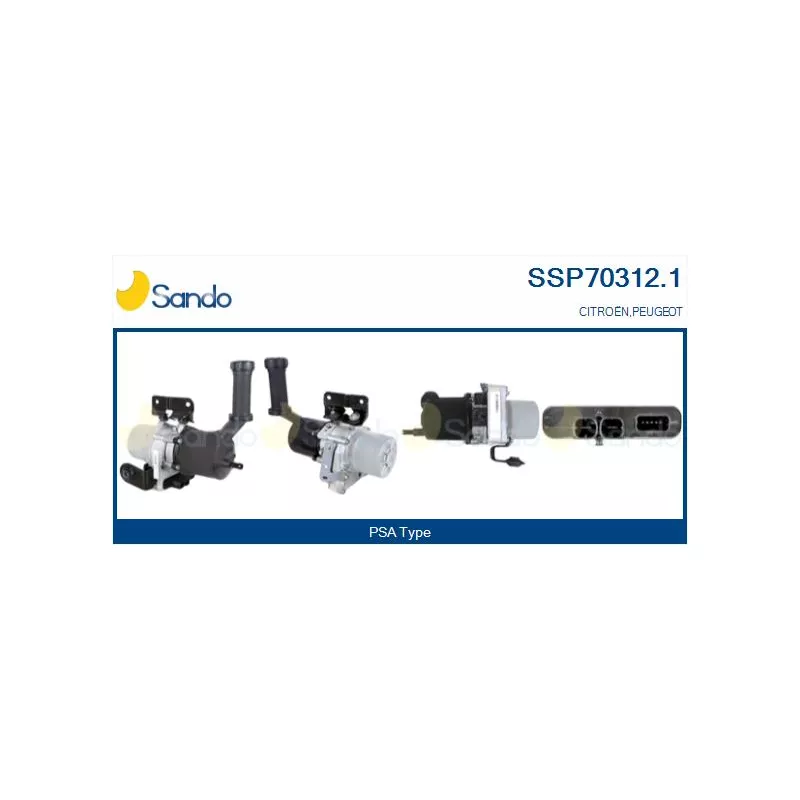 Pompe hydraulique, direction SANDO SSP70312.1