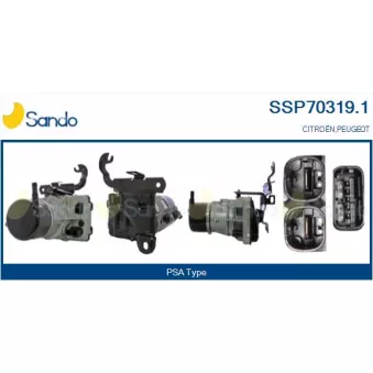 Pompe hydraulique, direction SANDO SSP70319.1