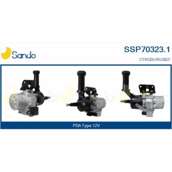 Pompe hydraulique, direction SANDO SSP70323.1