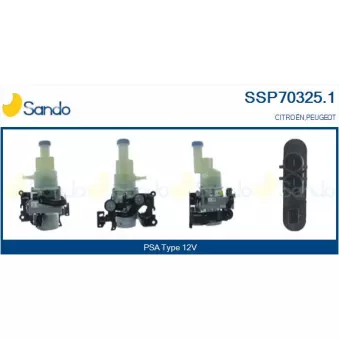 Pompe hydraulique, direction SANDO SSP70325.1