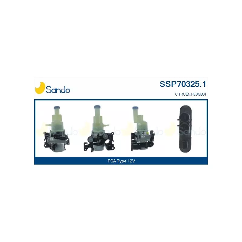 Pompe hydraulique, direction SANDO SSP70325.1