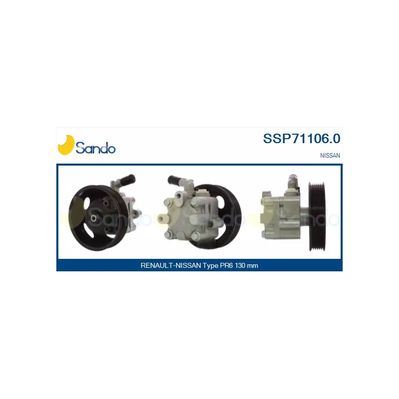 Pompe hydraulique, direction SANDO SSP71106.0
