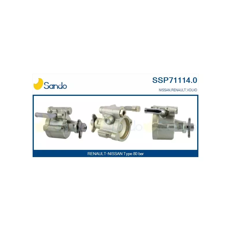 Pompe hydraulique, direction SANDO SSP71114.0