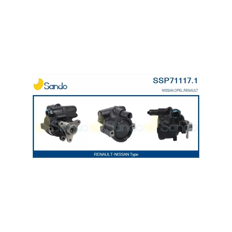 Pompe hydraulique, direction SANDO SSP71117.1