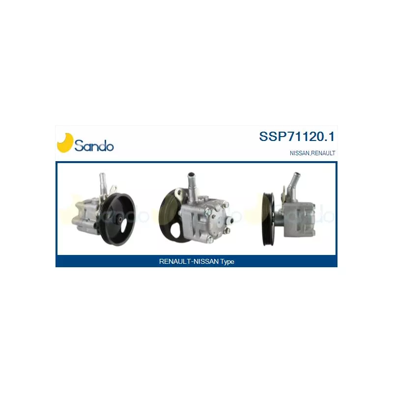 Pompe hydraulique, direction SANDO SSP71120.1