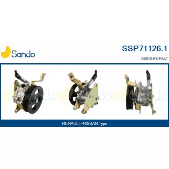 Pompe hydraulique, direction SANDO SSP71126.1