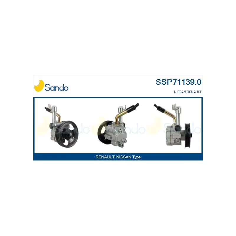 Pompe hydraulique, direction SANDO SSP71139.0
